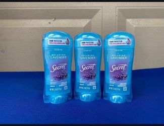Secret Deodorants