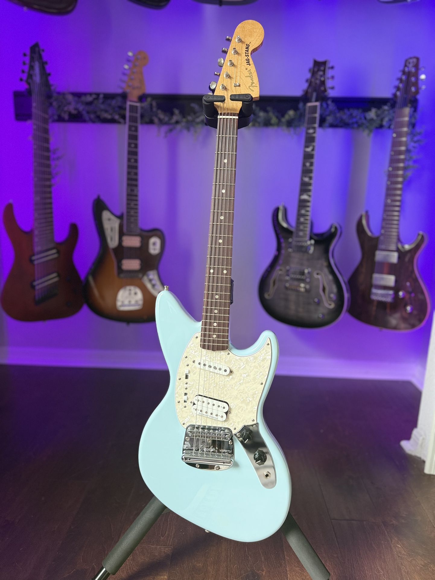 Fender Kurt Cobain Jag-Stang Signature Electric Guitar Sonic Blue Finish