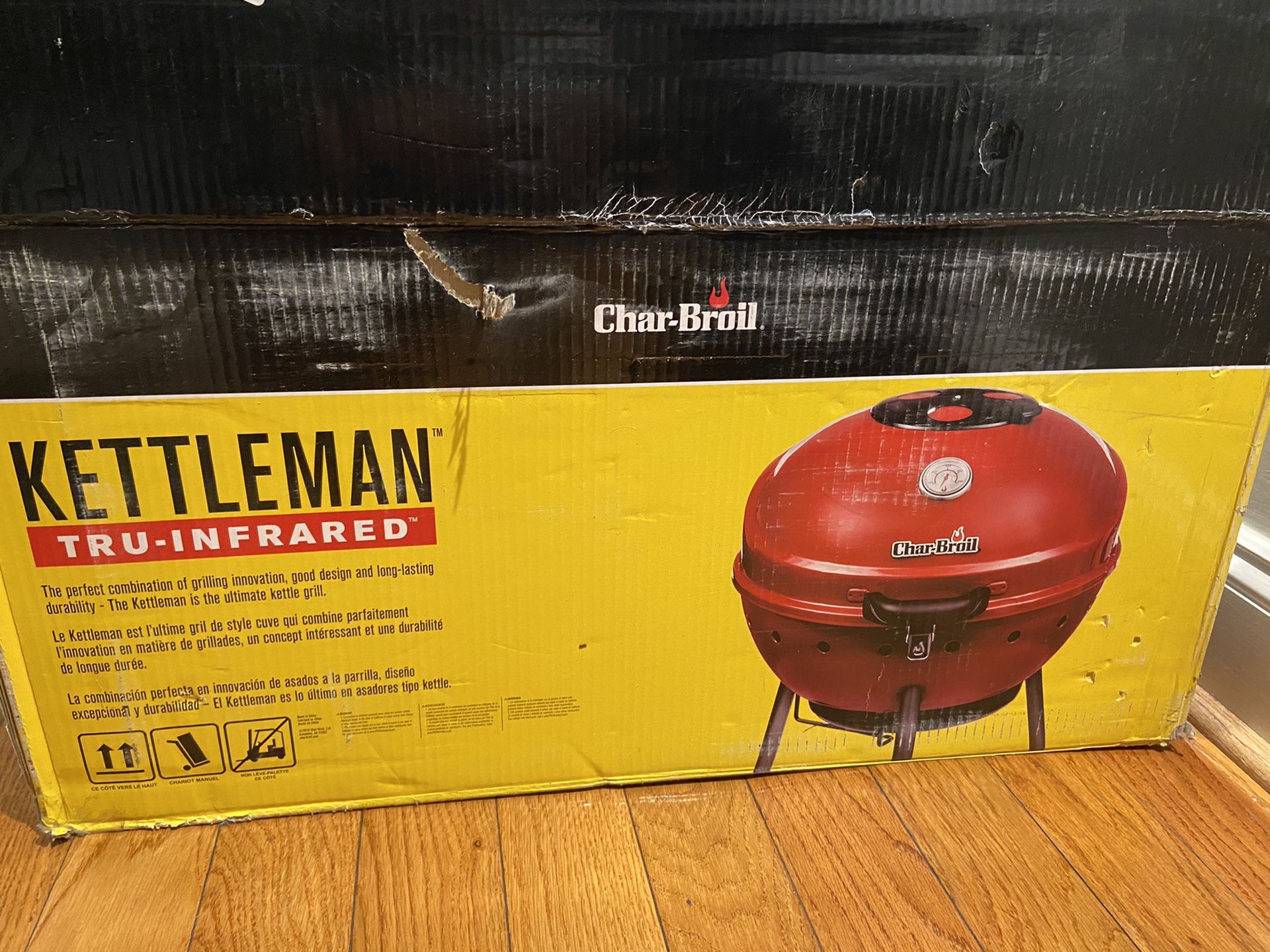 Kettleman Tru-infrared Charcoal grill