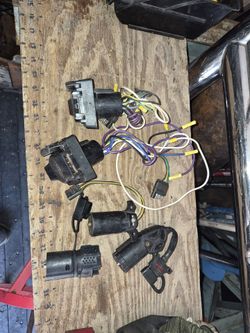 Trailer Wiring Connectors and Harness Lot