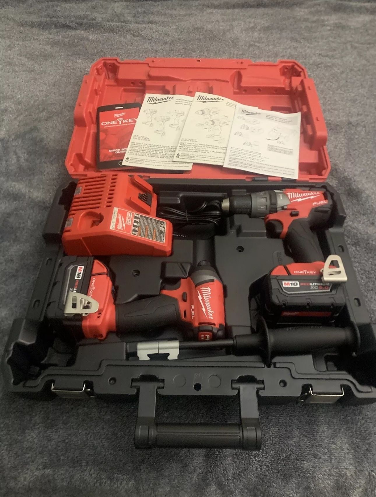 M18 FUEL ONE-KEY 18V Lithium-Ion Brushless Cordless Hammer Drill