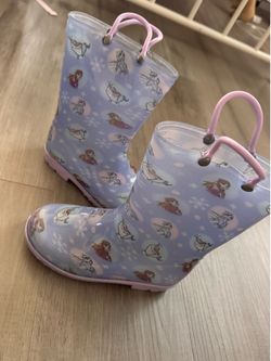 Girls rain boots 11