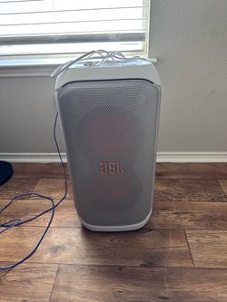 JBL PartyBox Stage 320 + Dual Wireless Mics — Like New, 1 Month Old