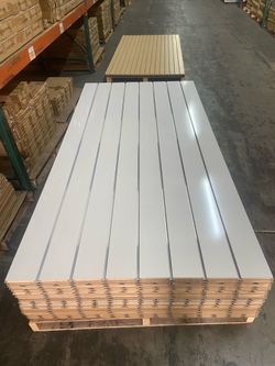 Slatwall Panels 4x4 and 4x8