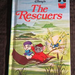 Walt Disney "The Rescuers" Collectible Original Kids Book 1977