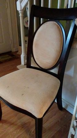 2 matching fancy chairs