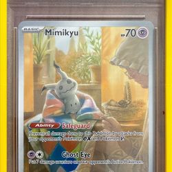 Pokemon PSA 10 Mimikyu PC Exclusive Stamp