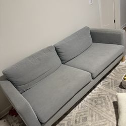 Ikea Couch + Set of 2 throw pillows.