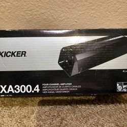 Kicker 4-Channel 300W Amplifier PXA300.4