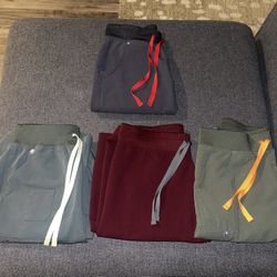 Regular Length Fig Scrub Pants