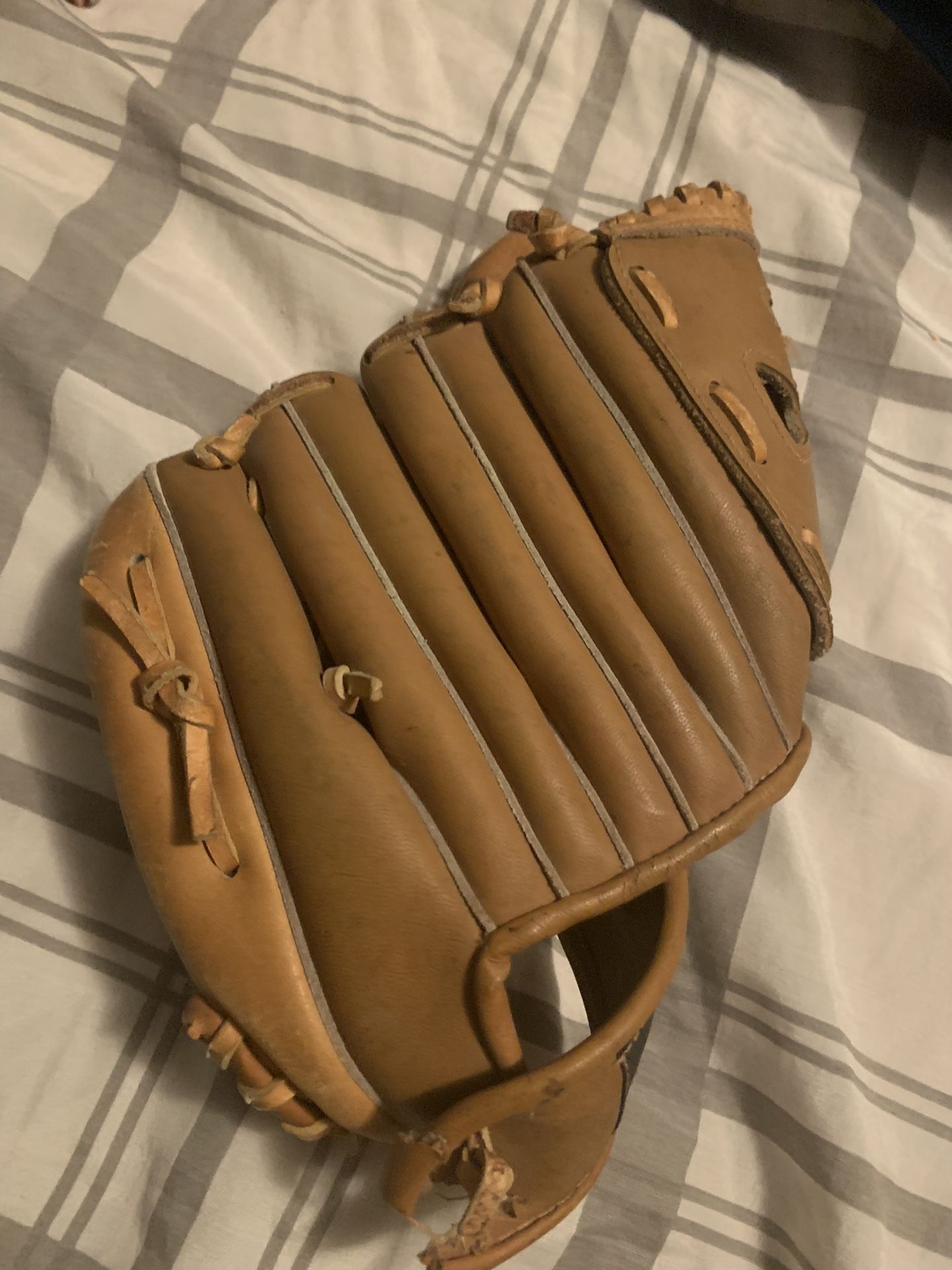 Vintage All Pro Pee Wee Leather PW-696 Kids Youth Baseball Glove 10 Inch