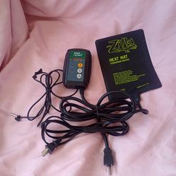 Hydro farm jump start thermostat remote with zilla heat mat