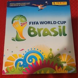 PANINI 2014 World Cup Album Brasil 100% Complete