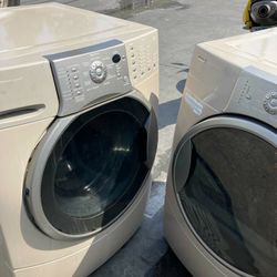 KENMORE  Elite Set Washer And Gas Dryer Front Laod 