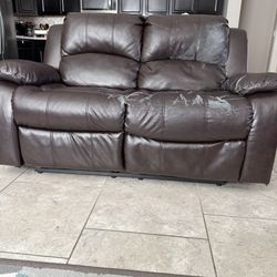 Leather Couch 