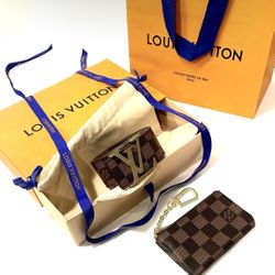 Men Belt & Coin Bag