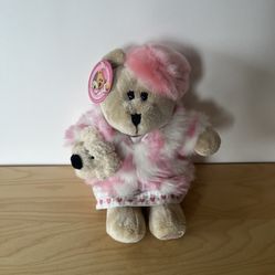 Starbucks Bearista 2006 Bear With Fur Coat