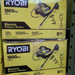 Ryobi 1800PSI Electric Pressure Washer 