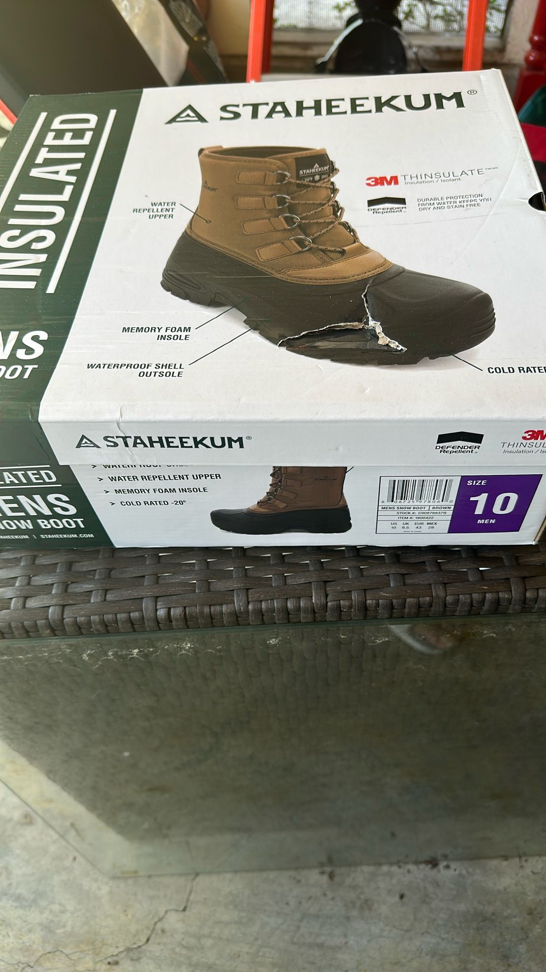 Staheekum Men’s Snow Boots