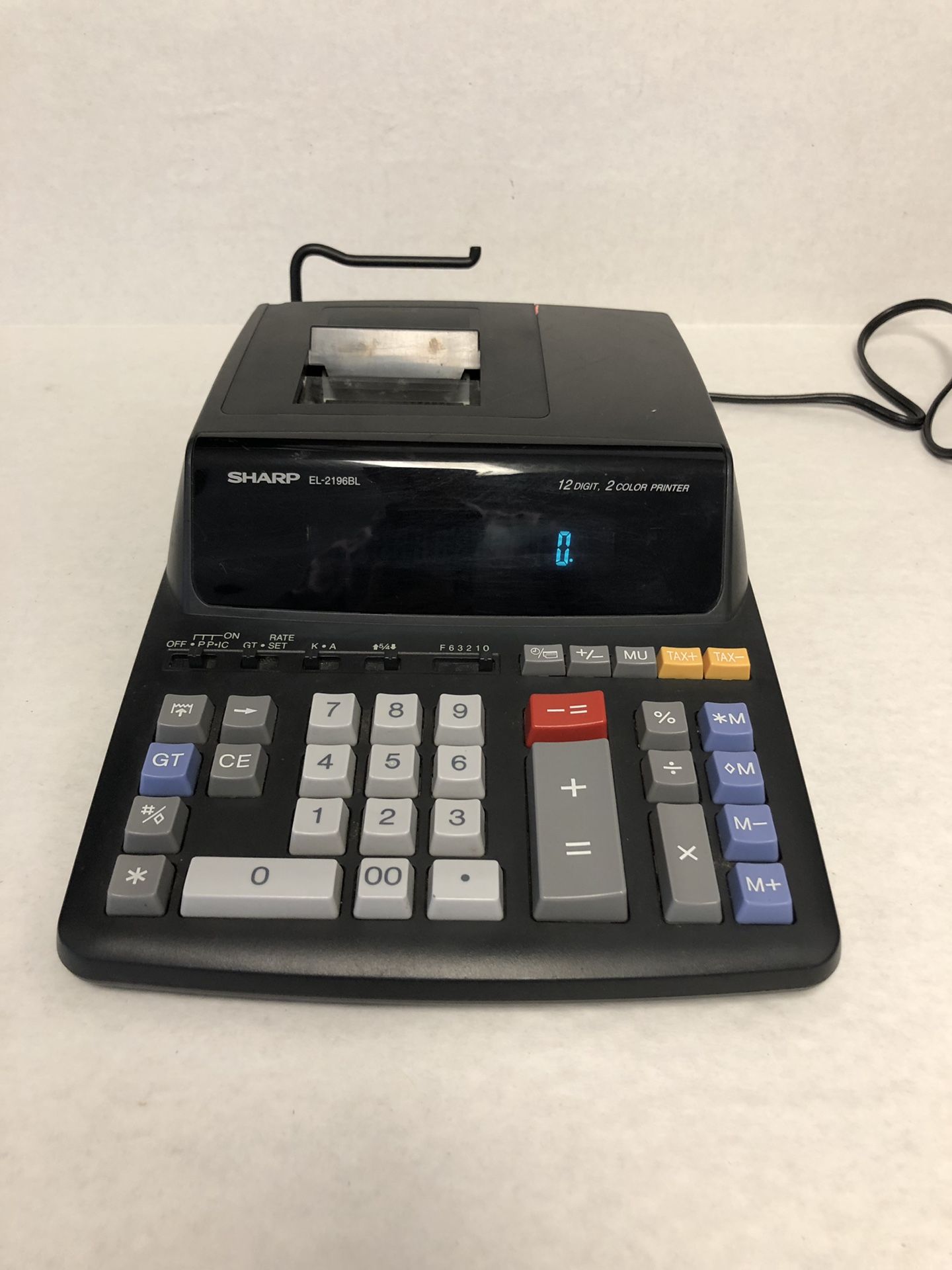Sharp EL2196BL Basic Printing Calculator for Sale in Tampa, FL OfferUp