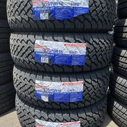 235/70/16 A/T New Tires Set Of 4 Atlander Installed And Balanced Set De 4 Llantas Nuevas Instaladas Y Balanceadas