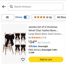 Chair bows