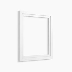 KOHLER K-99663-24-1WA Poplin Medicine Cabinet Surround, 24-Inch, Linen White


