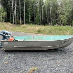 Boat with Motor