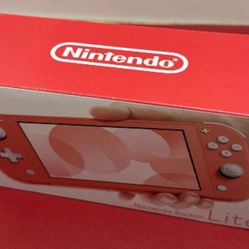 Nintendo Switch Lite Coral Color 