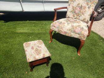 Silla Vintage Y Cajon