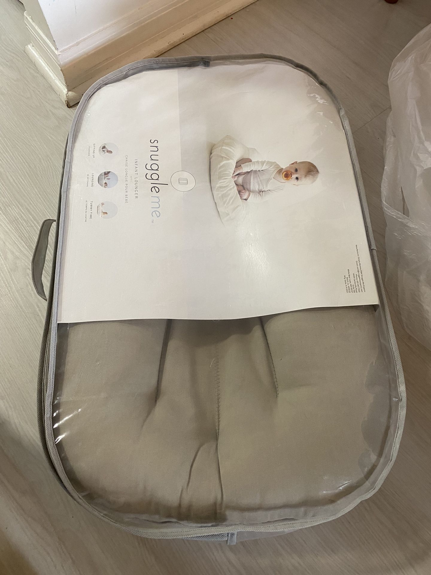 Snuggle me Infant Lounger Organic