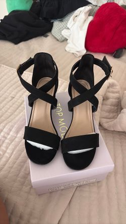 Black heels