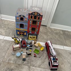 Fire Station Everything In The Picture Is Include