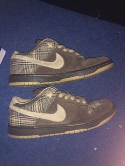 Nike sb low dunk tweed