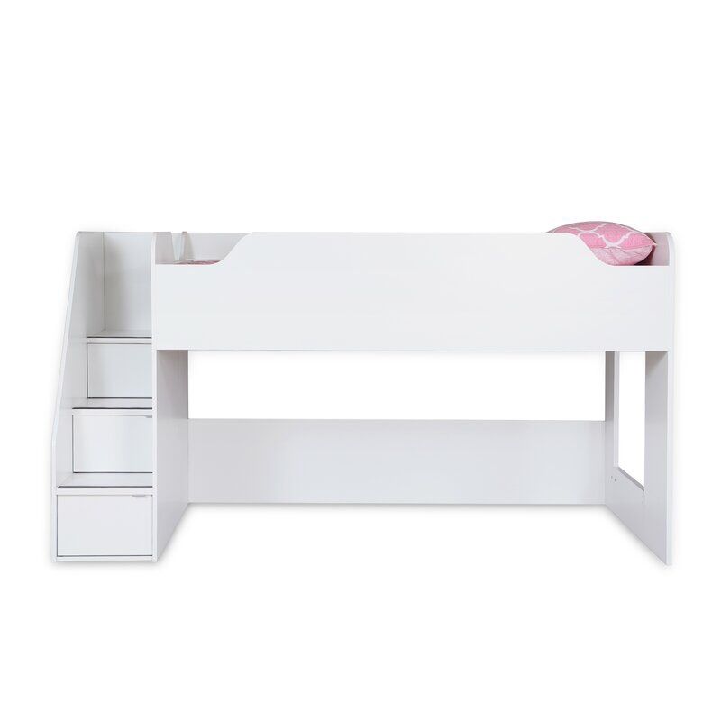 South Shore Furniture twin loft top bed 39 inch and ladder