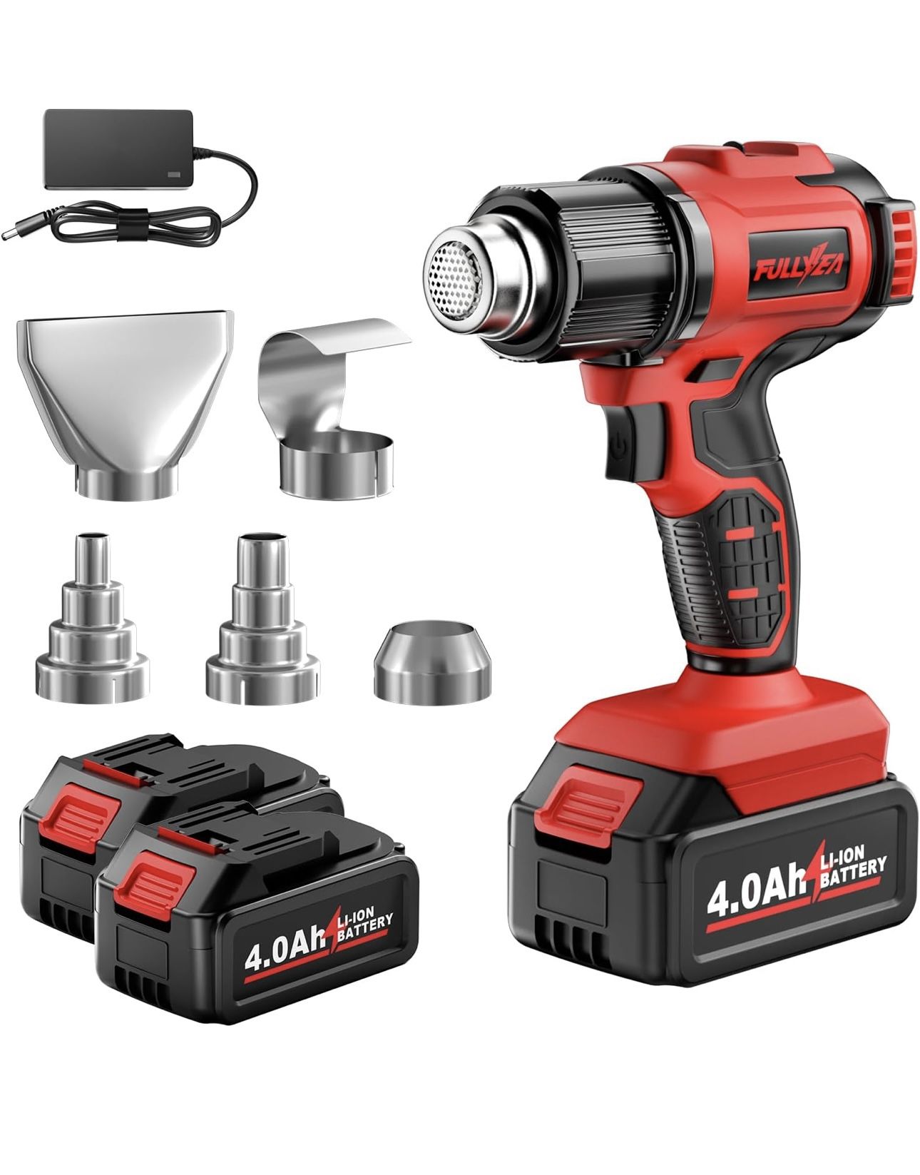 Cordless Heat with 2 x 4.0Ah Batteries,