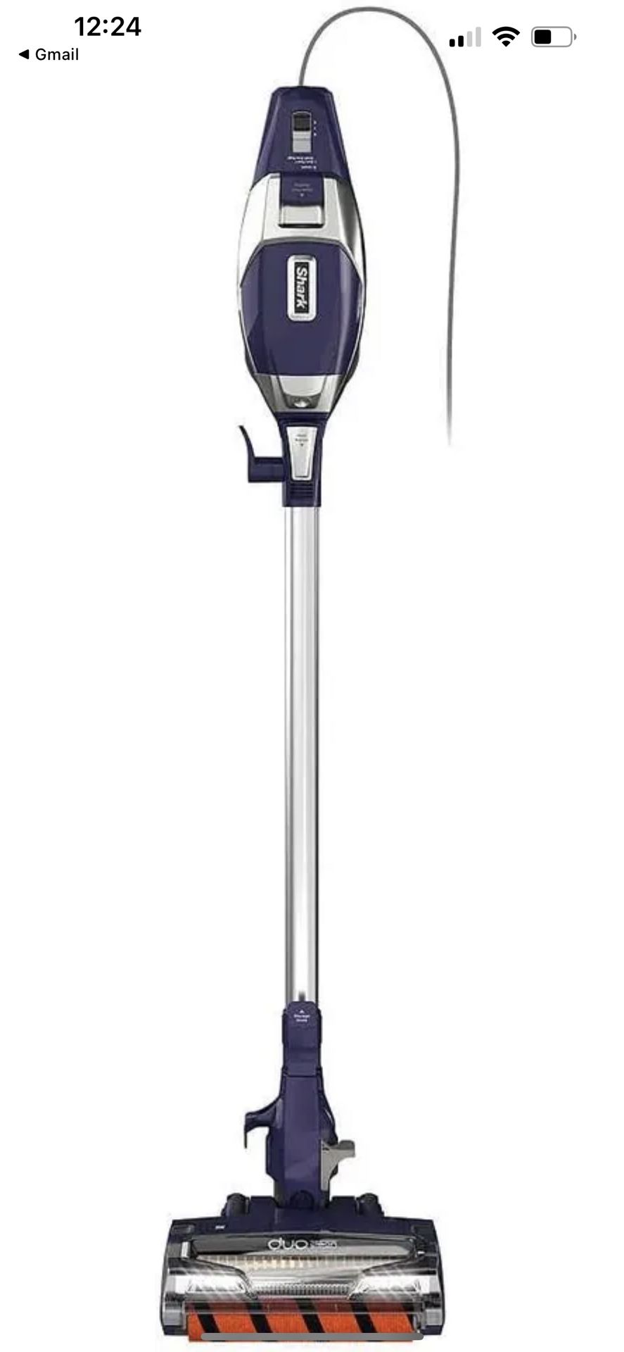 Shark Rocket Self-Cleaning DuoClean Corded Stick Vacuum Cleaner, UV480
