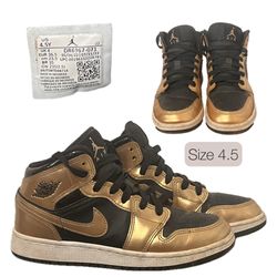 Gold & Black Jordan Retro 1 