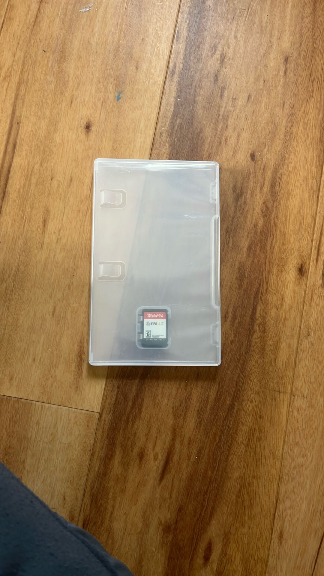 FIFA 18 Nintendo Switch Card