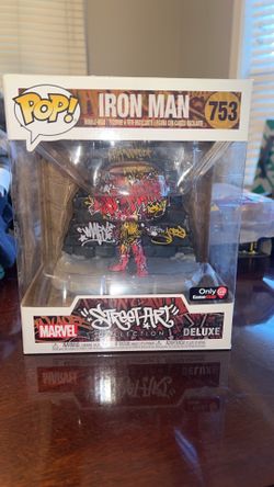 Marvel Funko Pop Iron Man Street Art