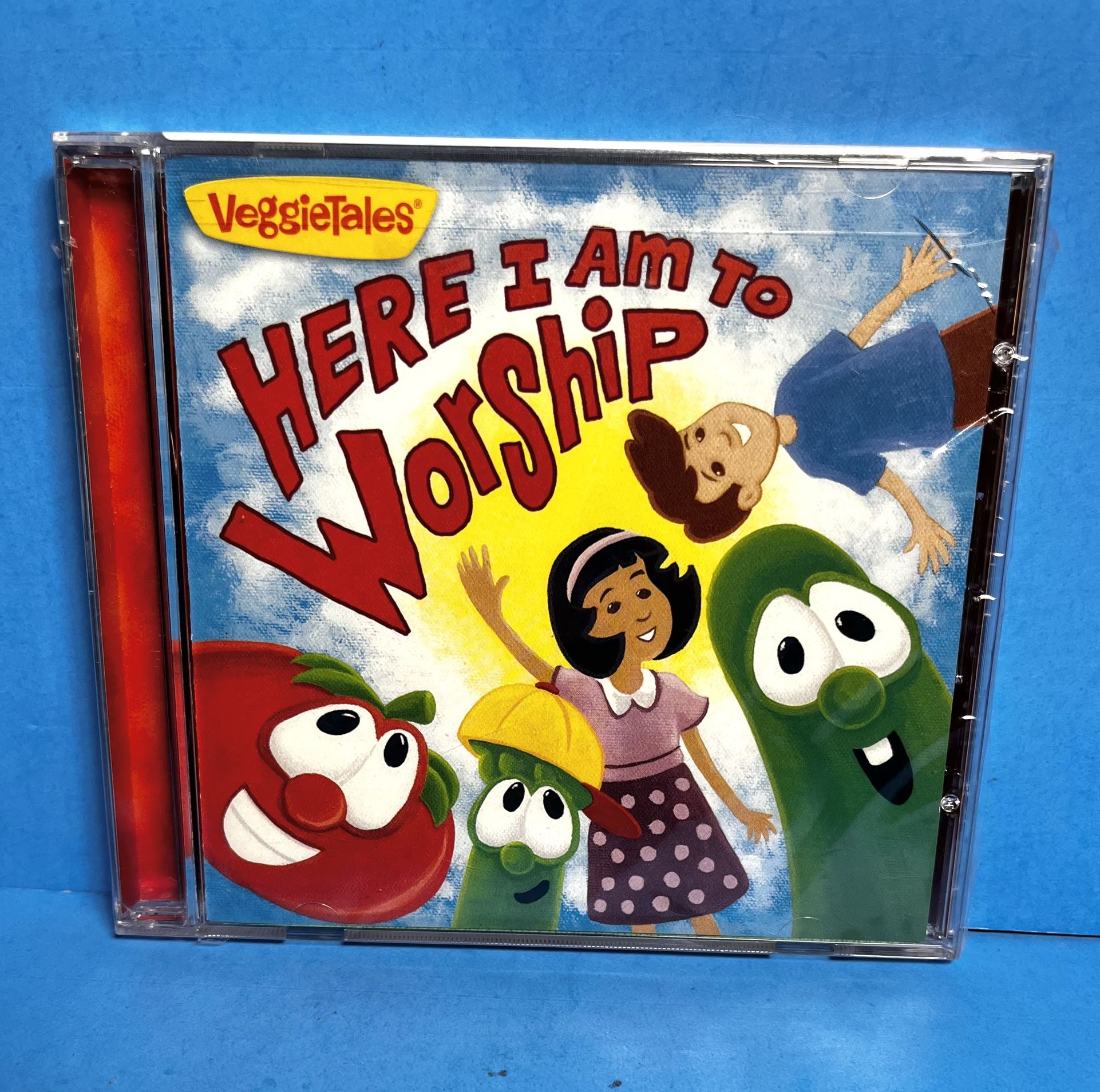 VeggieTales: Here I Am to Worship CD (2009) New Sealed Christian Kids Music
