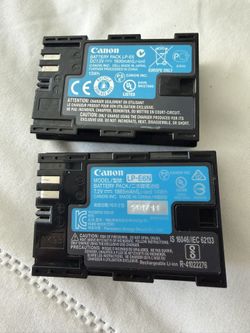 Canon Batteries LP-E6