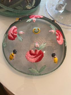 8 Picnic plate cover dome mesh