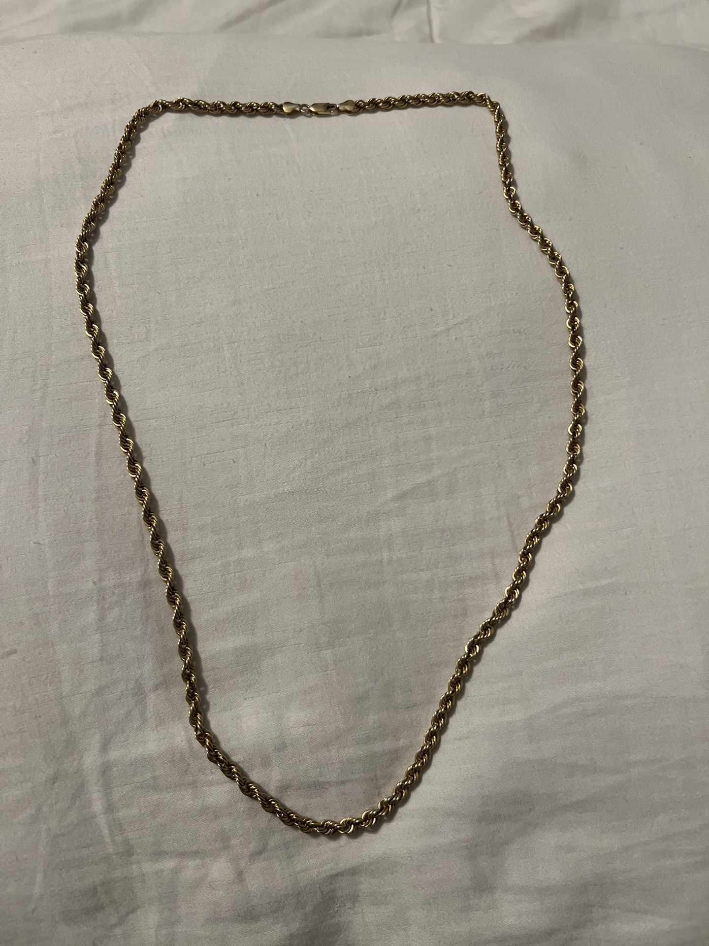 14 K Rope Diamond Cut