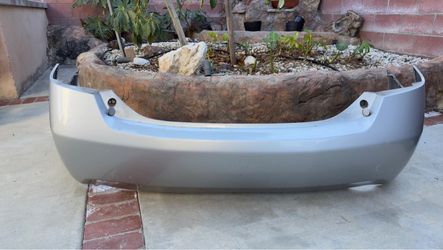 2010 Toyota Camry Rear Bumper Cover Dual Exhaust Silver 1F7 - US Auto