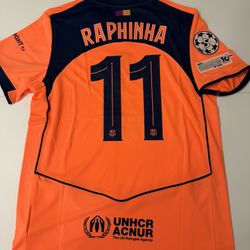 Raphinha Barcelona Away 25/26 Kit