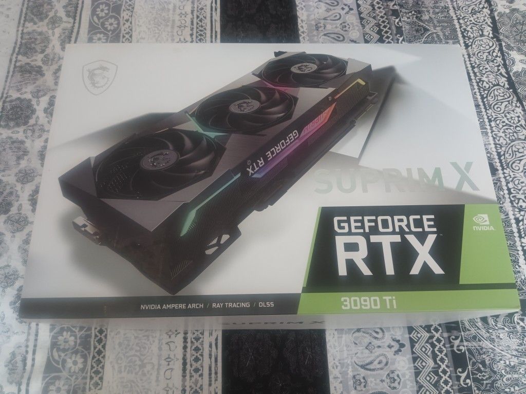 MSI RTX 3090Ti Suprim X Graphics Card