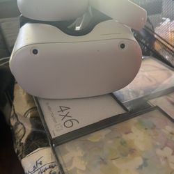 Oculus Headset And Handles 