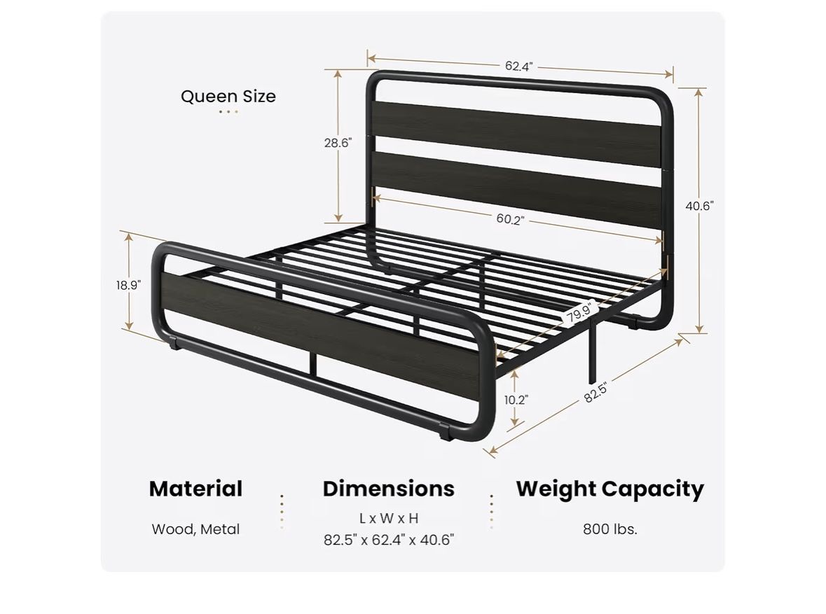 Queen Bed Frame 
