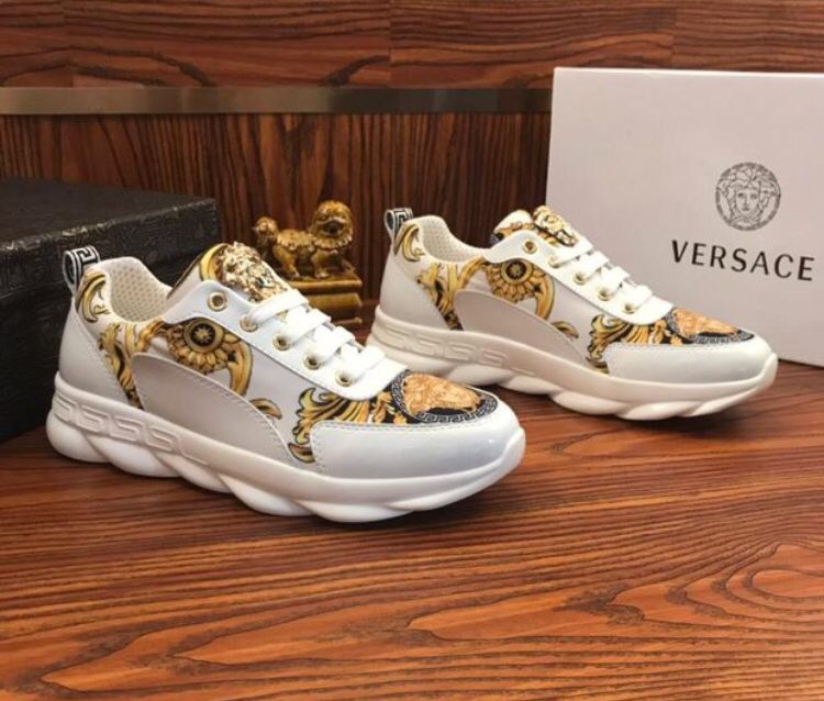 Men Versace chain Reaction shoes 7-10 for Sale in Jersey City, NJ - OfferUp